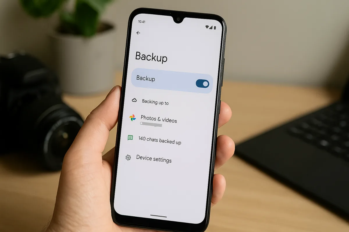 Come fare il backup completo del tuo telefono Android? Salva foto, chat e dati con una sola impostazione