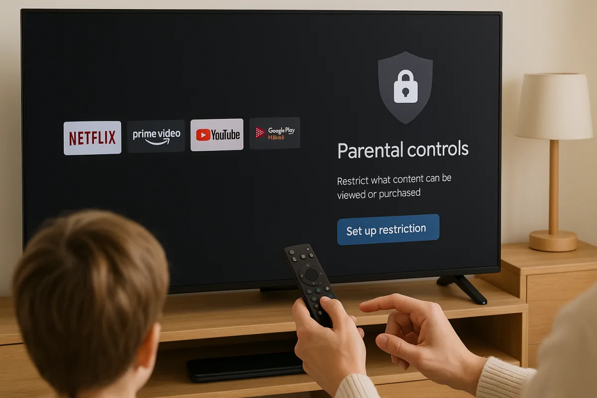 Impostare il parental control su smart TV Android: la guida semplice per proteggere i più piccoli