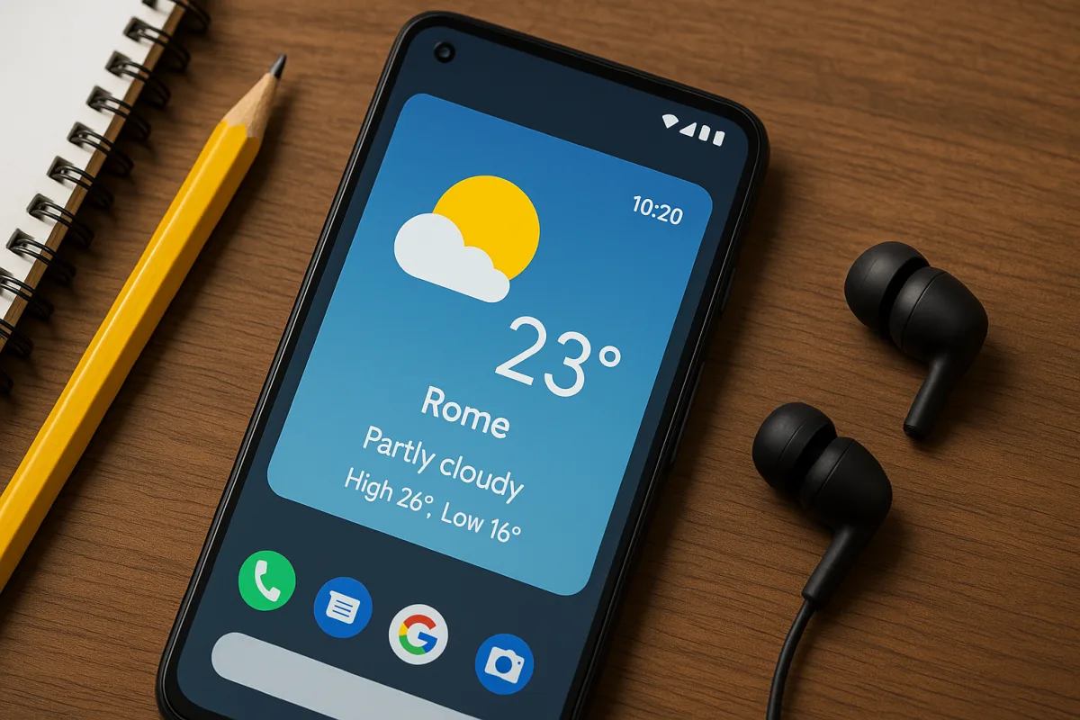 App meteo con widget per Android: migliora sempre l’affidabilità con questi semplici trucchi