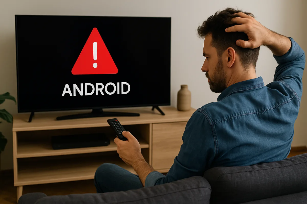 Perché la smart TV Android continua a bloccarsi? Ecco l’errore comune che puoi evitare subito