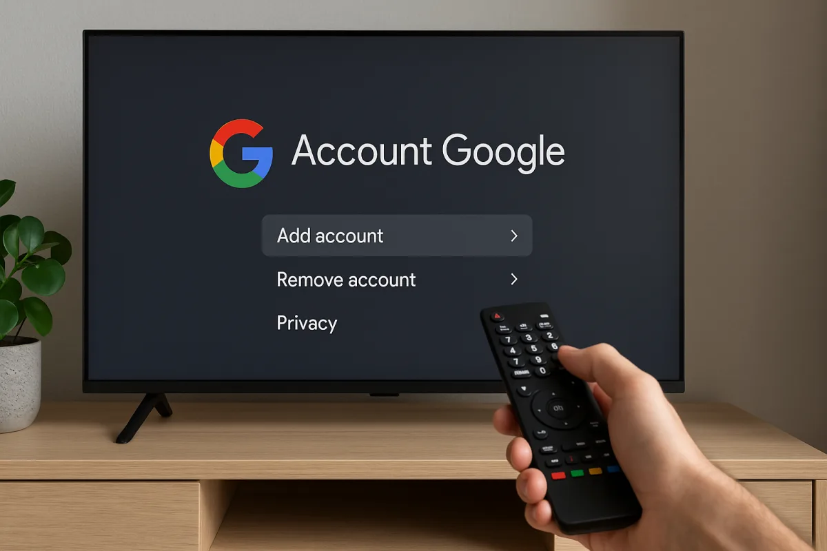 Account Google su smart TV Android: come gestirlo senza rischi per dati e privacy