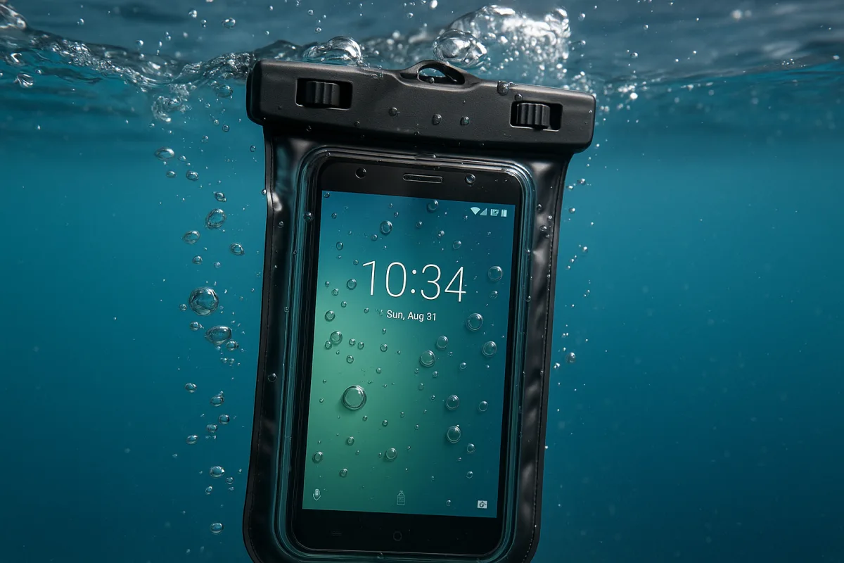 Custodie waterproof Android: il dettaglio che determina la vera tenuta sott’acqua