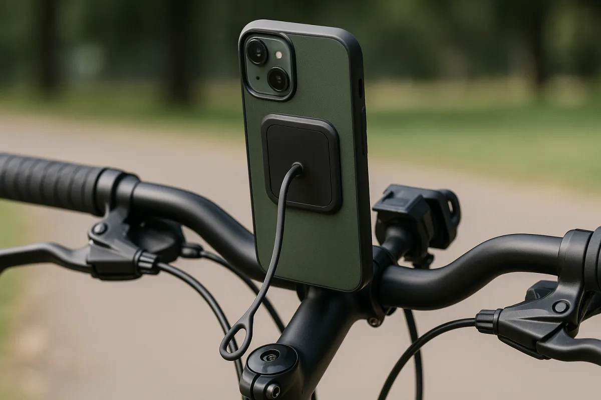 Lacci magnetici e supporti da bici per Android: proteggi il telefono anche in caso di urto improvviso