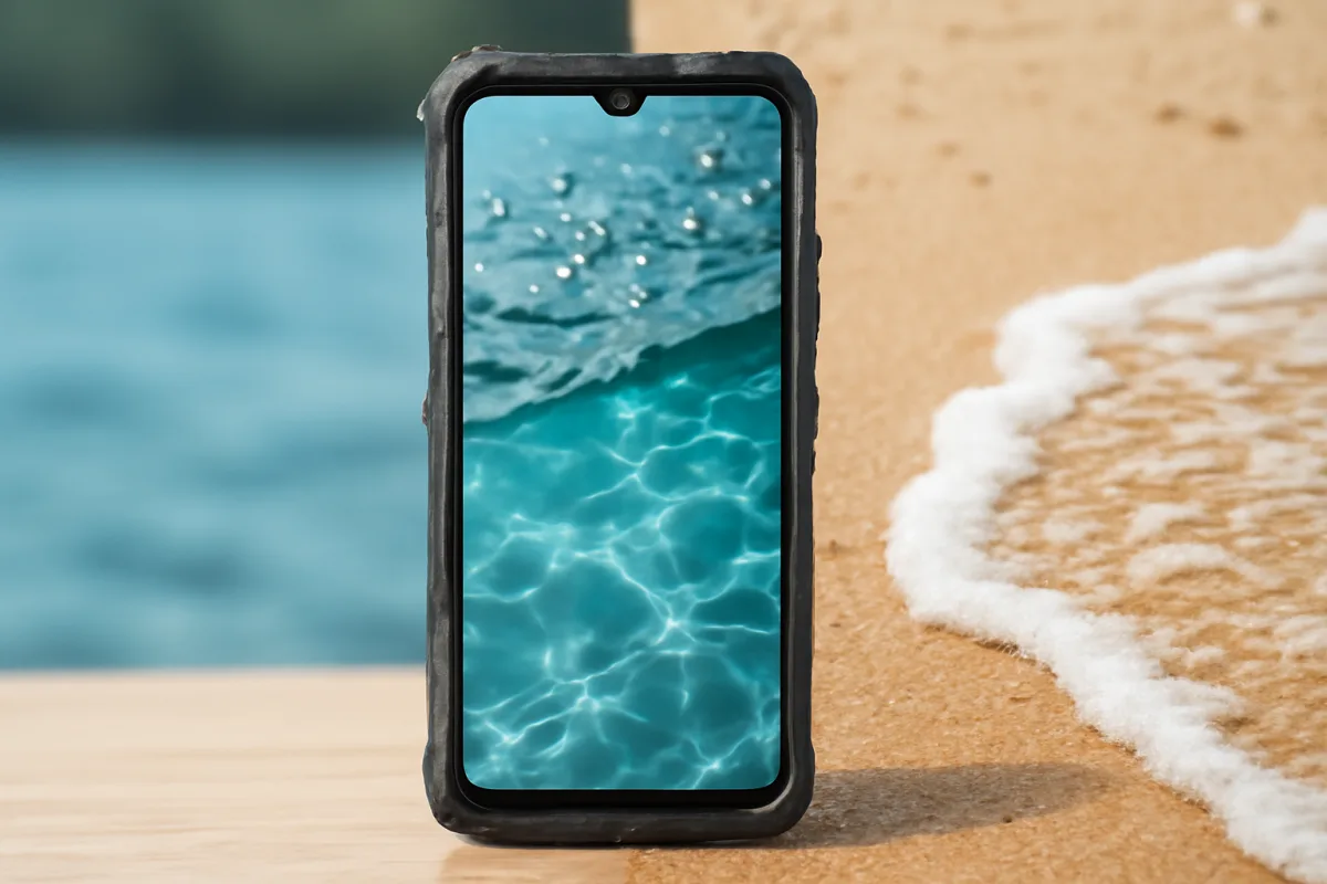 Smartphone Android resistente all'acqua dolce e salata: le differenze che cambiano tutto