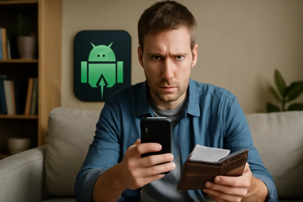 App per le spese mensili su Android: l'accesso in background che espone il conto