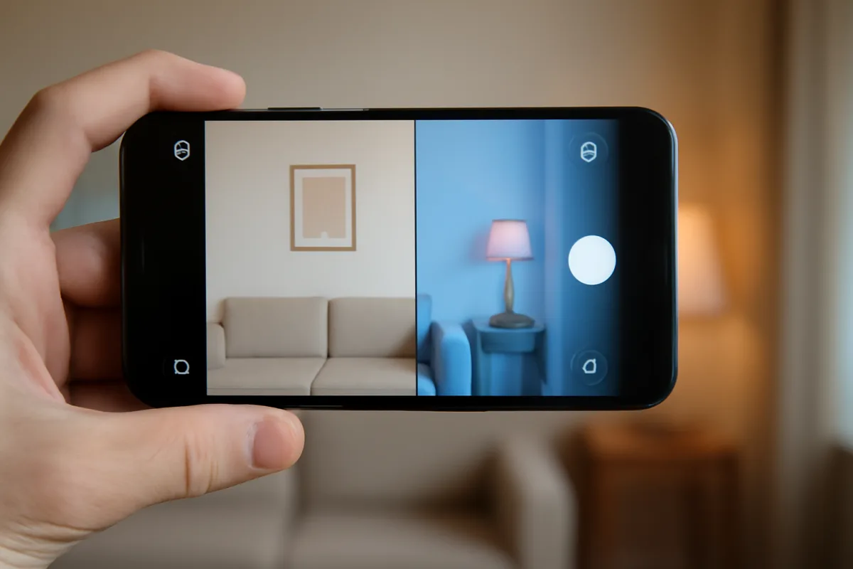 Bilanciamento del bianco su app fotocamera Android: lo scatto cambia radicalmente