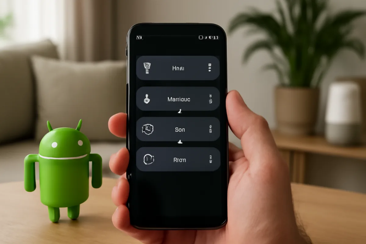 Scenari automatizzati domotica su Android: l'ordine di configurazione che conta
