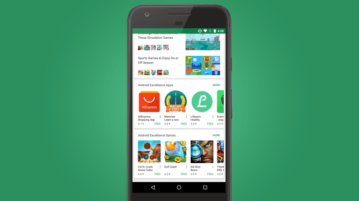 android excellence google play store