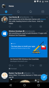 twitter beta android