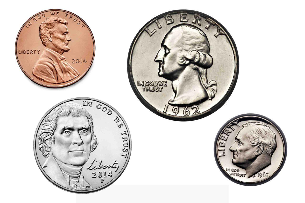 Printable Penny Nickel Dime Quarter