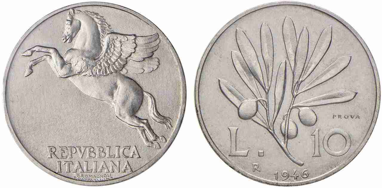 10-lire-1946 pegaso moneta