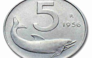 5 lire con il delfino