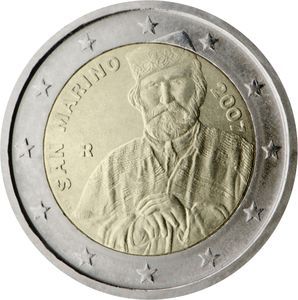 2 euro Garibaldi