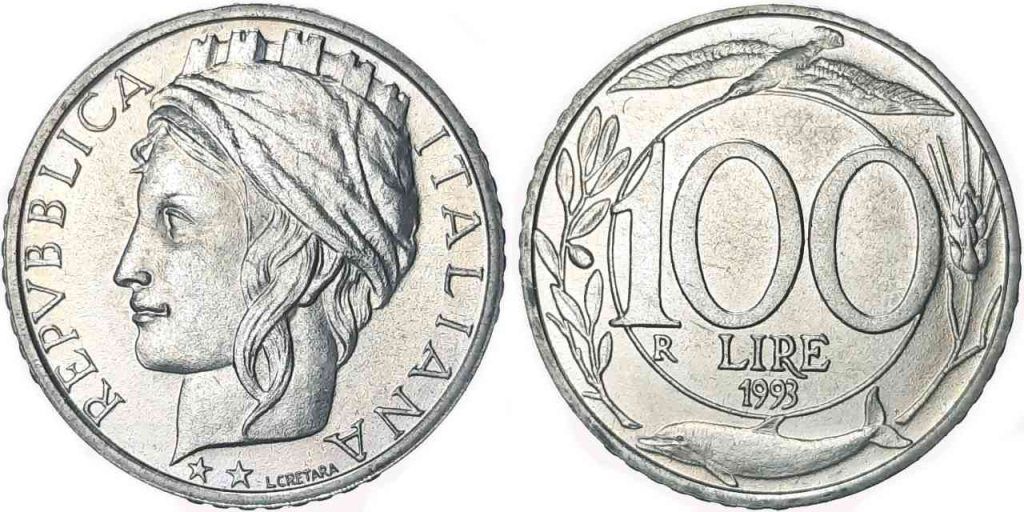 100 lire Italia Turrita